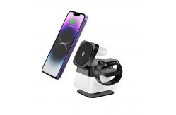 China 15W Output Power IPhone Multifunctional Wireless Charger With Foldable Design supplier