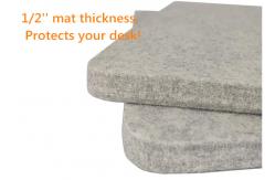 China 7 X 24 Zealand Wool Pressing Ironing 5mm Felt Pads supplier