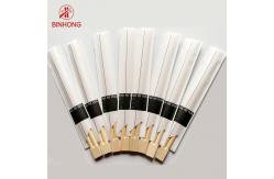 China Paper Packed Sushi Natural Bamboo Disposable Chopsticks With Customized Logo supplier