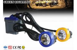 China GLT-7B Anti-explosive IP67 3W 10000lux Rechargeable LED Headlamp 560g Weight supplier