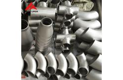 China 90 Degree Welded Titanium Elbow Seamless For Pipe Fitting Connetion supplier