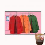 Winnsen Efficient 24/7 Storage Solutions Smart Laundry Locker to Dry Clean Service for sale