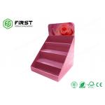 Easy Assembly Custom Logo Printing Portable Retail Cardboard Counter Top Display Boxes for sale