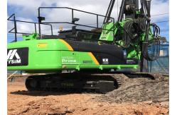 China Construction Works 156KN KR90M Multifunctional Drilling Rig Solar Pile Driver Machine supplier
