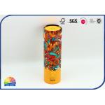 Reserve UV Cylinder Stamping Paper Tube Tea Packaging for sale