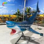 Animatronic Animal Model Life Size Animatronic Shark For Aquarium Decoration for sale