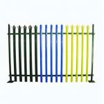 W Section 70mm Metal Palisade Fencing And Gates OEM ODM for sale