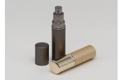 China Oxidation Aluminum Small Portable Perfume Atomiser Spray Bottles 40ml Round Shaped supplier
