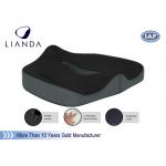 Hemorrhoid Memory Foam Seat Cushion , Medically Recommendedd Coccyx Cushion For Hemorhoid Patients for sale
