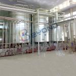 200m3 Airtight Stainless Steel Holding Tank Double Layer Structure for sale
