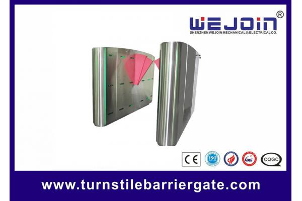 300mm Arm Length Retractable Flap Barrier Adjustable Auto Delay Closing Easy To Use
