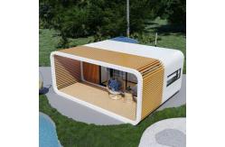 China Fire Retardant Prefabricated Mobile Home Customised With Composite Wood Floor supplier