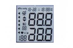 China Custom LCD Positive 4 Digit Segment TN Lcd Panel Display For Sphygmomanometer supplier