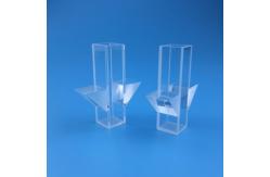 China ±0.03mm Tolerance Clear Transparent Square Optical Quartz Glass Cuvette for Lab supplier