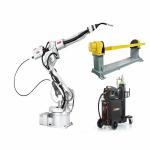 Industrial Robot Arm ABB IRB 1520ID 6 Axis Robot Industrial Welding Robot With Megment Welder for sale