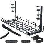 Adjustable Cable Management Tray for Office Under Desk 390x160x125mm Sample Offered for sale