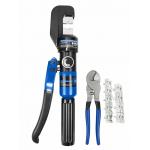 Multicolor Hydraulic Battery Lug Crimper , Hydraulic Battery Cable Wire Crimping Tool for sale