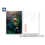 Amizing Design Star 3D Lenticular Postcards With Two Side CMYK UV Offset Printing for sale
