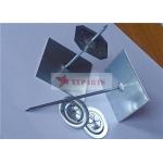 Galvanized Steel Self Adhesive Insulation Pins To Secure Rockwool Insulation for sale