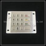 Weatherproof Metal Numeric Keypad With Customized Font Easy Installation for sale