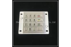 China Weatherproof Metal Numeric Keypad With Customized Font Easy Installation supplier