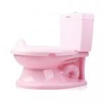 Unisex Baby Potty Toilet with Custom Logo EN71 Test Certified Print Pattern Pink/Blue/White Colors for sale
