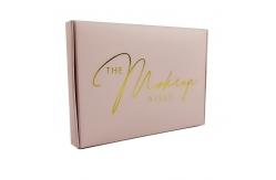 China Multipurpose Pink Corrugated Mailer Boxes Printed Lightweight Folding supplier