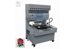 China Soft Keychain PVC Dispensing Machine Automatic Ink Dropping 220V supplier