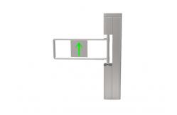 China 800mm Arm SS304 RFID Face Recognition Swing Gate AC 220V supplier
