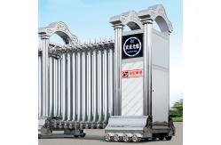 China 15m / Min Trackless Folding Gate Building Electric Auto Door For Gym supplier