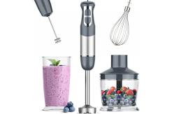 China Multi Function Hand Blender Machine , 800w Stick Blender With Two Mode supplier