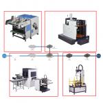 Automatic Paper Positioning Box Packaging Machine For Gift / Cellphone Box for sale
