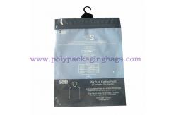 China 60 Mircon OPP PET Poly Hanger Bag With Plastic Hook supplier