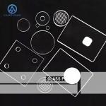 Custom Solid Glass Cut To Size Custom Tempered Glass Panel for Lighting Decoration for sale