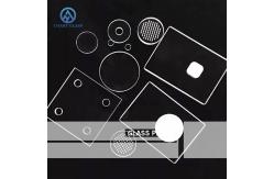China Small Size Cutting Custom Transparent Ultra Clear Flat Glass Panel supplier