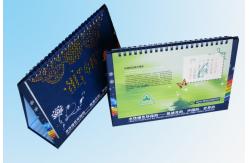 China CMYK Personalised New Year Promotional Desk Calendars 24×18cm SGS supplier