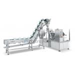 Eight Station Bag Feeding Machine With Bowl Elevator Semi Automatic Manual Feeding