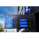 Outdoor P10 Parking LED Display EN12966 Car Counting Systems for sale