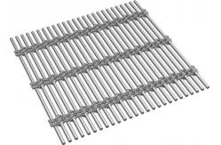 China Building Stainless Steel Woven Wire Mesh , Architectural Mesh Facade Anti Rust supplier