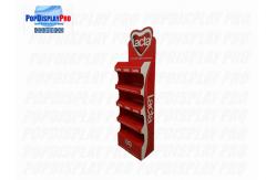 China Temporary Impact Chocolates Retail Shipper Display with 5 Shelves supplier