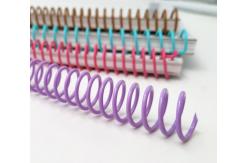 China A4 Box Packing PVC Spiral Ring 5/8'' With 36 48 Loops supplier