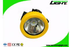China 96lum Luminous Rechargeable Led Headlamp Miner Cap Lamp Plug - In Charging Way supplier