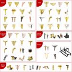 1410 Heavy Duty Staples Anti-Rust Industrial Carton Staples for Sofa & Furniture