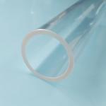 High Hardness 34*28*132mm Sapphire Glass Tube High Temperature Resistant for sale