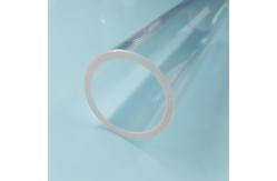 China High Hardness 34*28*132mm Sapphire Glass Tube High Temperature Resistant supplier
