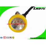 Yellow Miners Cap Lamp Rechargeable 15000 Lux With OEM ODM Service