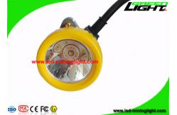China Yellow Miners Cap Lamp Rechargeable 15000 Lux With OEM ODM Service supplier