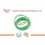 White And Green Kc Thermocouple Cable With PTFE Insualtion And Metal Screen