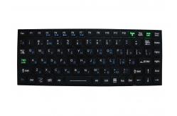 China Dynamic Sealed Ruggedized Backlit Keyboard Panel Mounted Keyboard With Matrix FPC Cable supplier