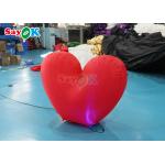 Giant Inflatable Heart Light Red Wedding Proposal Scenefor Incredible Events for sale